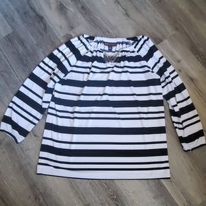 Dana Buchman Striped Top
